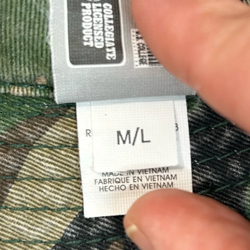 Vintage 90s/Y2K Nike Miami Hurricanes Green Bucket Hat size M/L - Picture 8 of 11